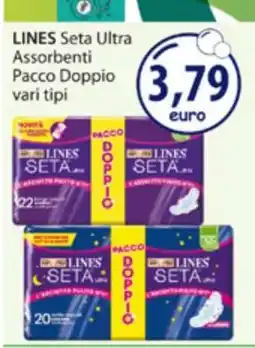 Acqua & Sapone LINES Seta Ultra Assorbenti Pacco Doppio offerta