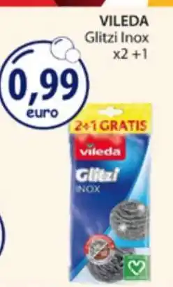 Acqua & Sapone VILEDA Glitzi Inox x2 +1 offerta