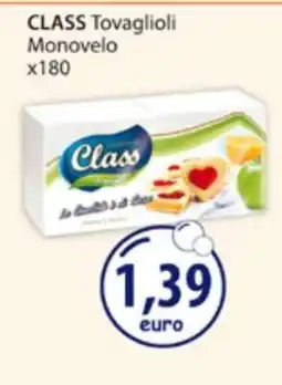 Acqua & Sapone CLASS Tovaglioli Monovelo x180 offerta