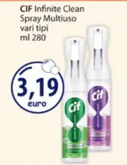 Acqua & Sapone CIF Infinite Clean Spray Multiuso offerta