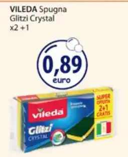Acqua & Sapone VILEDA Spugna Glitzi Crystal offerta