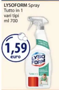 Acqua & Sapone Lysoform Spray offerta