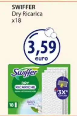 Acqua & Sapone SWIFFER Dry Ricarica x18 offerta