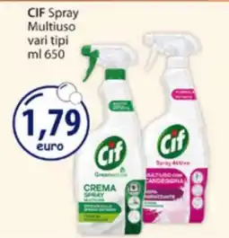 Acqua & Sapone CIF Spray Multiuso offerta