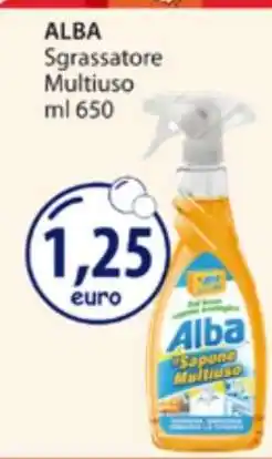 Acqua & Sapone ALBA Sgrassatore Multiuso offerta
