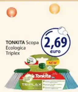 Acqua & Sapone TONKITA Scopa Ecologica Triplex offerta