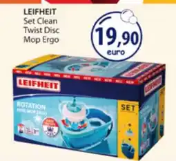 Acqua & Sapone LEIFHEIT Set Clean Twist Disc Mop Ergo offerta