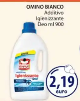 Acqua & Sapone OMINO BIANCO Additivo Igienizzante Deo ml 900 offerta