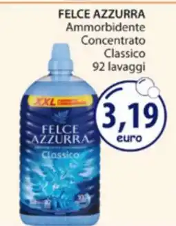 Acqua & Sapone Felce Azzurra Ammorbidente concentrato classico offerta