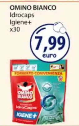 Acqua & Sapone OMINO BIANCO Idrocaps Igiene+ x30 offerta
