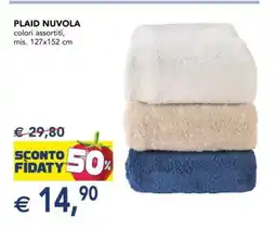 Esselunga PLAID NUVOLA offerta