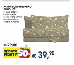 Esselunga PARURE COPRIPIUMINO BOUQUET offerta