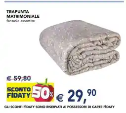 Esselunga TRAPUNTA MATRIMONIALE offerta