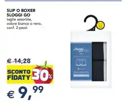Esselunga SLIP O BOXER SLOGGI GO offerta