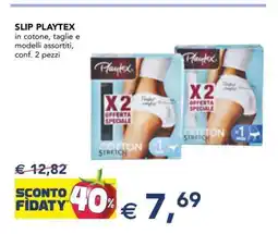 Esselunga SLIP PLAYTEX offerta