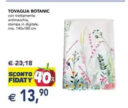 Esselunga TOVAGLIA BOTANIC offerta