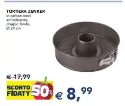 Esselunga TORTIERA ZENKER offerta