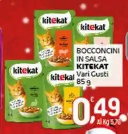 Crai Bocconcini in salsa KITEKAT offerta