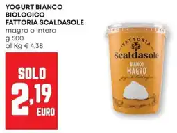 Pam Yogurt bianco biologico fattoria scaldasole magro o intero offerta
