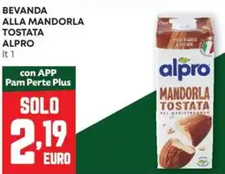 Pam Bevanda alla mandorla tostata ALPRO offerta