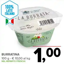 Todis La mucca di latta burratina offerta