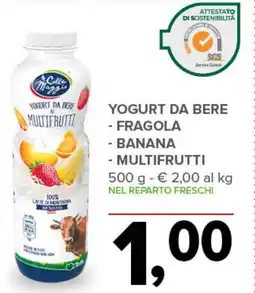 Todis Calle maggio Yogurt da bere - multifrutti offerta