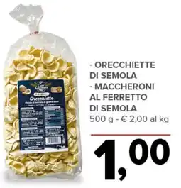 Todis Orecchiette di semola offerta