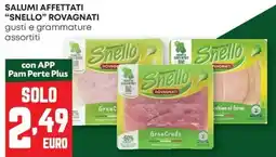 Pam Salumi affettati "snello" ROVAGNATI offerta