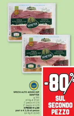 Pam Speck alto adige IGP SENFTER offerta