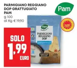 Pam Parmigiano reggiano dop grattugiato PAM offerta