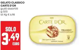 Pam Gelato classico CARTE D'OR offerta