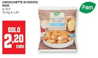 Pam Crocchette di patate PAM offerta