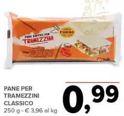 Todis Pane per tramezzini classico offerta