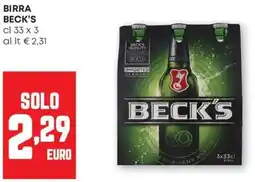 Pam Birra BECK'S offerta