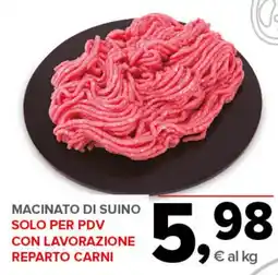 Todis Macinato di suino offerta