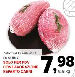 Todis Arrosto fresco di suino offerta