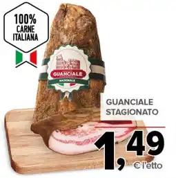 Todis Guanciale stagionato offerta