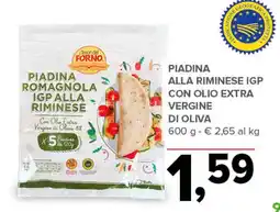 Todis Piadina alla riminese igp con olio extra vergine di oliva offerta