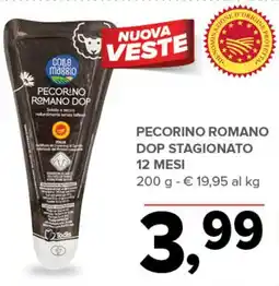 Todis Pecorino romano dop stagionato 12 mesi offerta