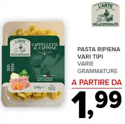 Todis L'ARTE Pasta ripiena offerta