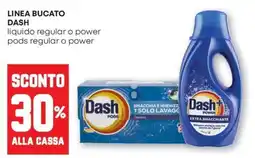 Pam Linea bucato DASH offerta