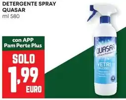 Pam Detergente spray QUASAR offerta