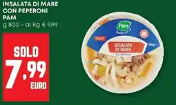 Pam Insalata di mare con peperoni PAM offerta