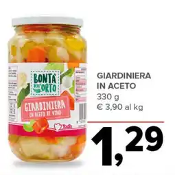 Todis BONTA DELL"ORTO Giardiniera in aceto offerta