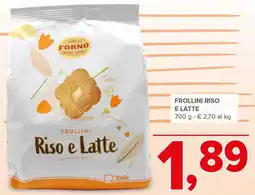 Todis Frollini riso e latte offerta