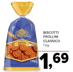 Todis Fontana biscotti frollini classico offerta