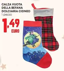 Pam Calza vuota della befana dolciaria cidneo offerta