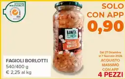 Todis Bonta dell"'orto fagioli borlotti offerta