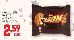 Pam Snack lion NESTLÉ offerta
