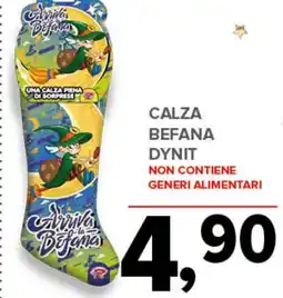 Todis Calza befana dynit offerta